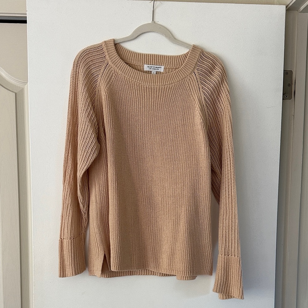 Velvet Heart Knit Sweater